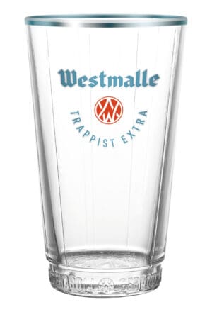 Westmalle Extra verre 33 cl vide